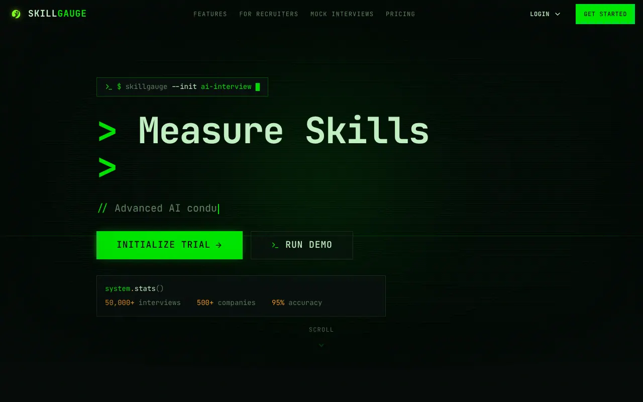 SkillGauge - Step 1 screenshot captured by Lastest