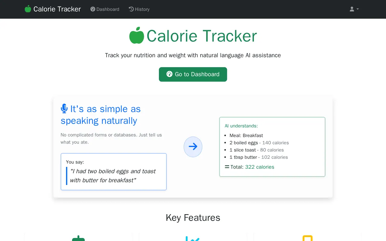 My Calorie Tracker - Step 1 screenshot captured by Lastest