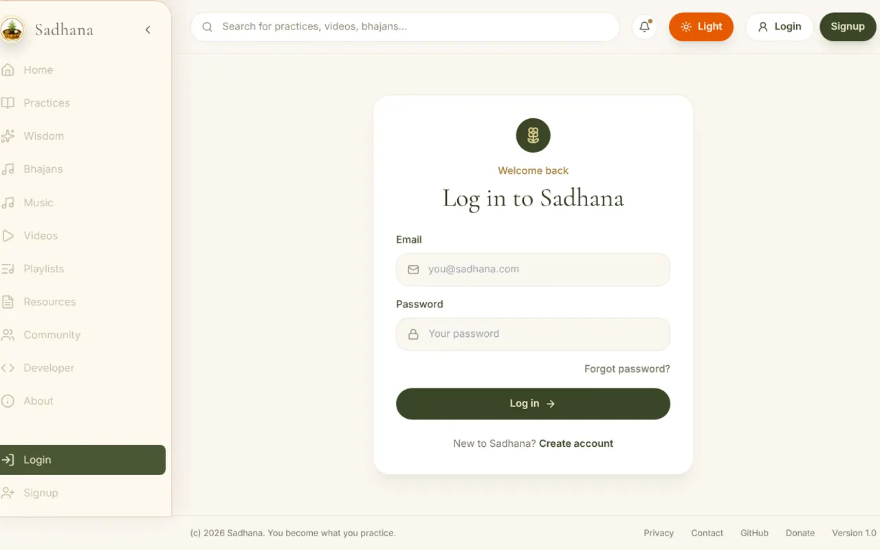 Sadhana - Step 1 screenshot captured by Lastest