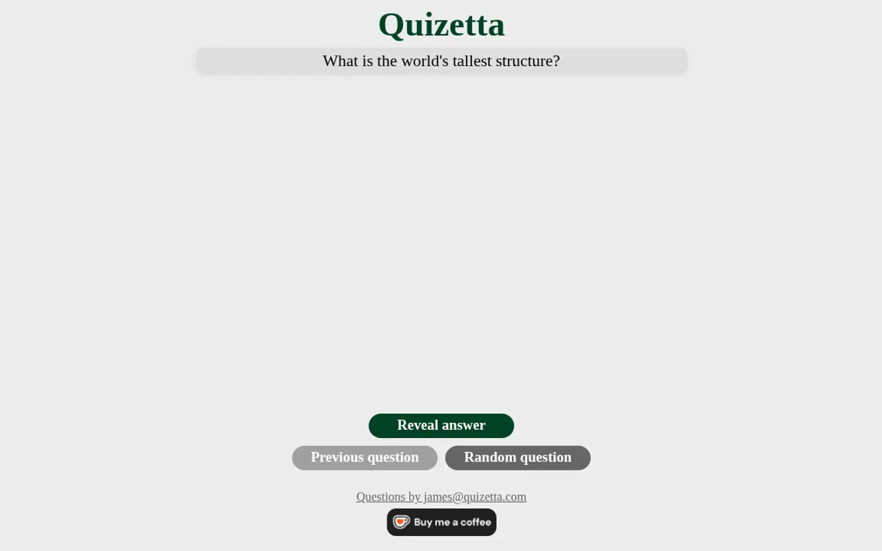 Quizetta - Step 1 screenshot captured by Lastest