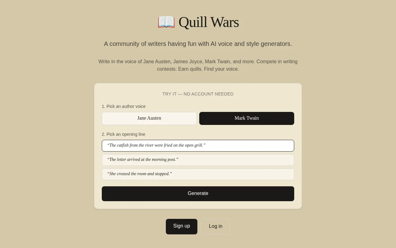 Quill Wars - Step 1 screenshot captured by Lastest