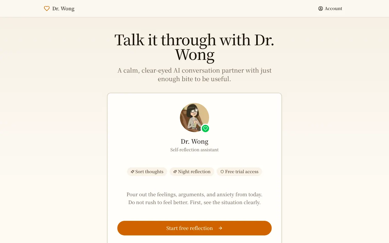 Dr. Wong - Step 1 screenshot captured by Lastest