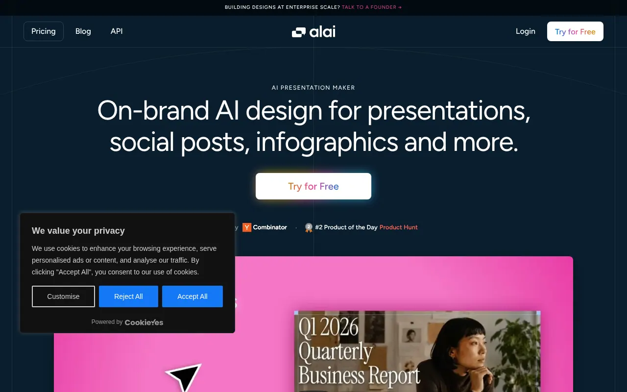Alai - Step 1 screenshot captured by Lastest