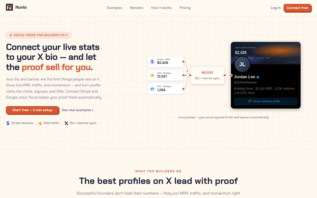 Nuvio - Step 1 screenshot captured by Lastest