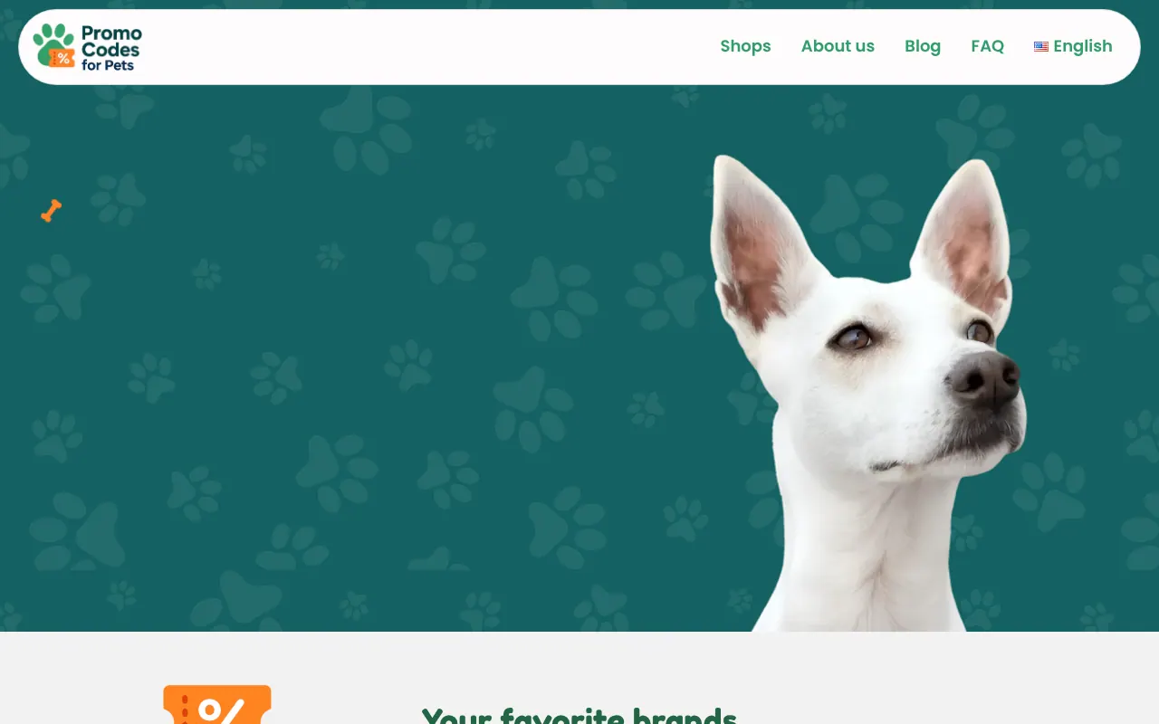 Promo Codes for Pets - Step 1 screenshot captured by Lastest