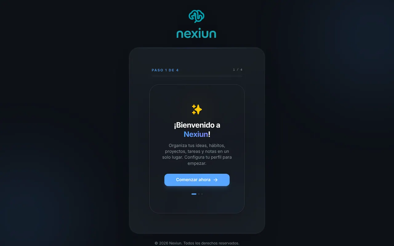 Nexiun - Step 1 screenshot captured by Lastest