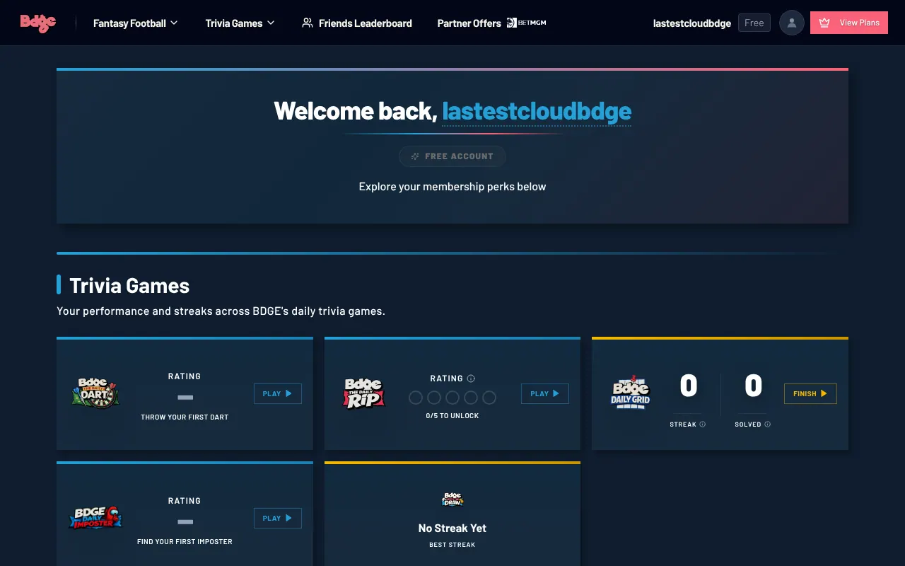 BDGE - Step 1 screenshot captured by Lastest