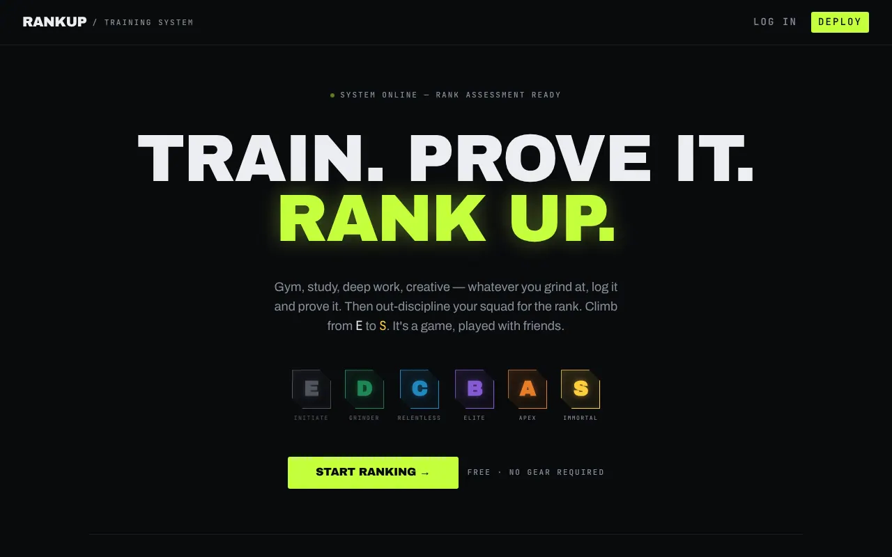 RankUp - Step 1 screenshot captured by Lastest