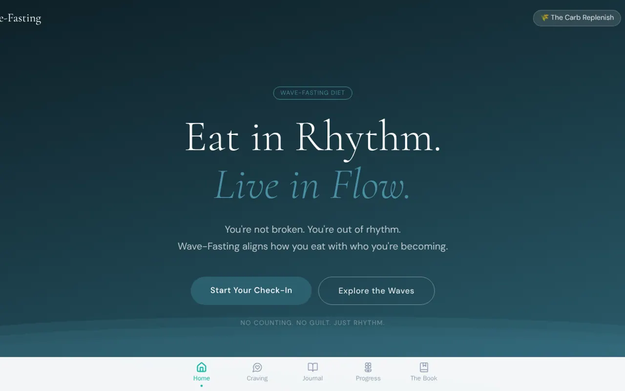 Wave-Fasting Diet - Step 1 screenshot captured by Lastest