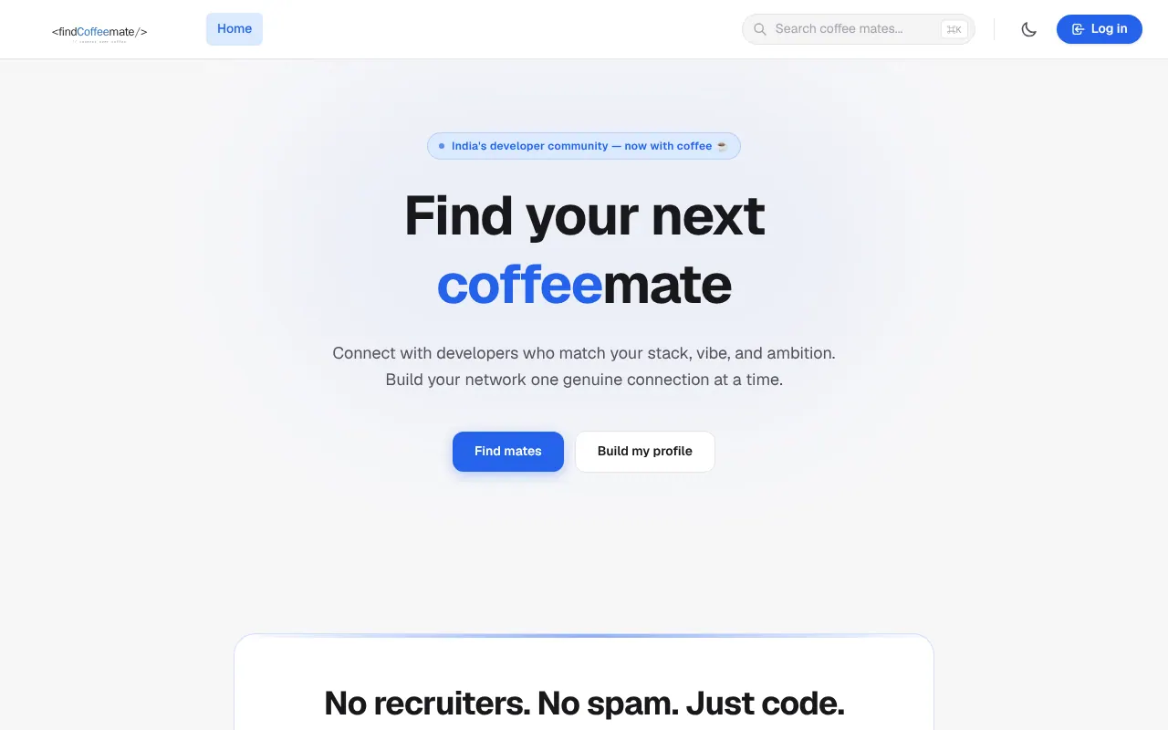 findcoffeemate - Step 1 screenshot captured by Lastest
