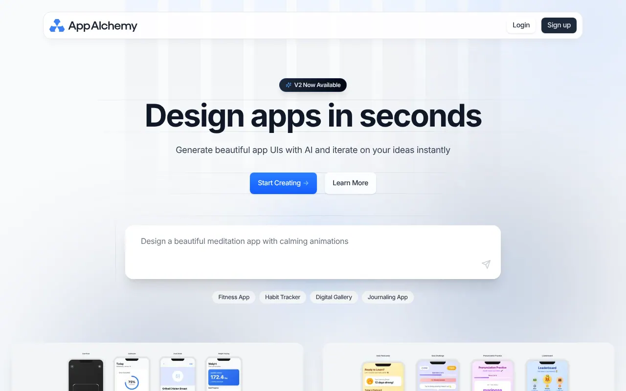 appalchemy - Step 1 screenshot captured by Lastest