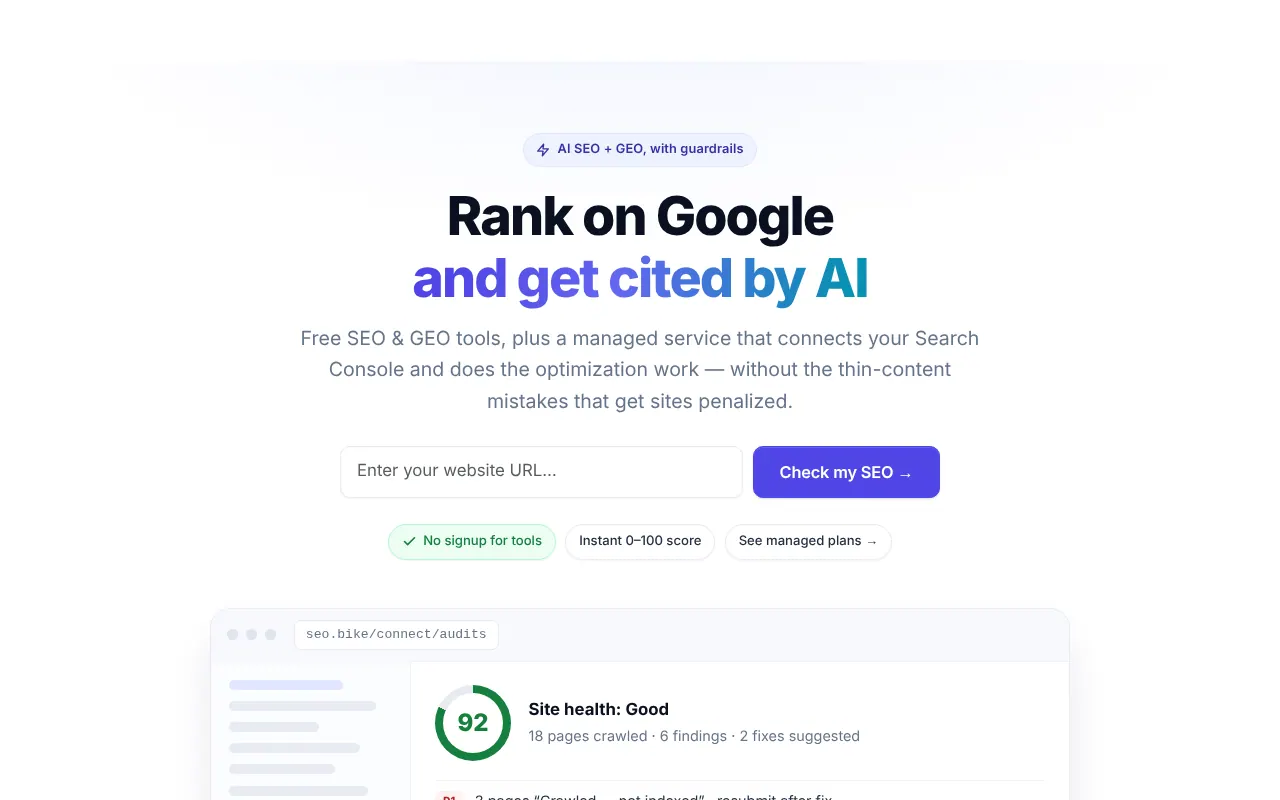 Seo - Step 1 screenshot captured by Lastest