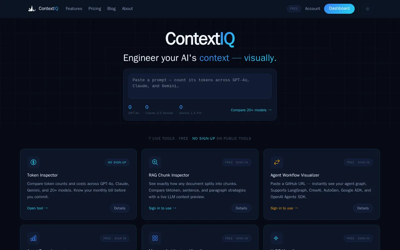 ContextIQ - Step 1 screenshot captured by Lastest