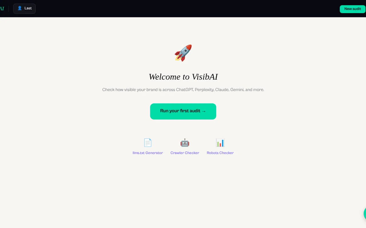 visibai - Step 1 screenshot captured by Lastest