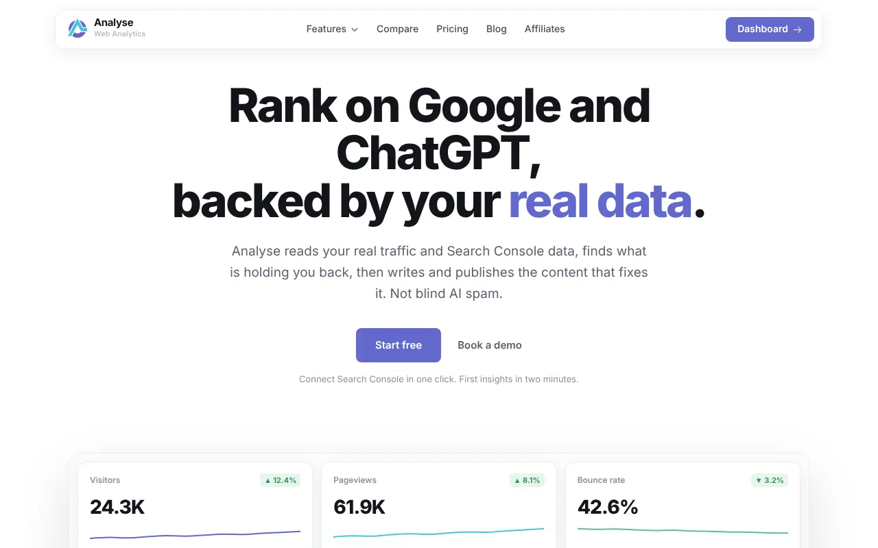 Analyse - Step 1 screenshot captured by Lastest