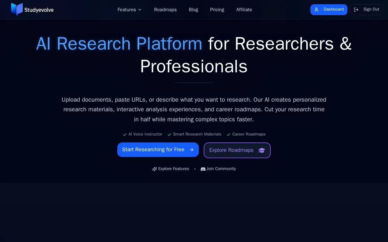 Study Evolve - Step 1 screenshot captured by Lastest