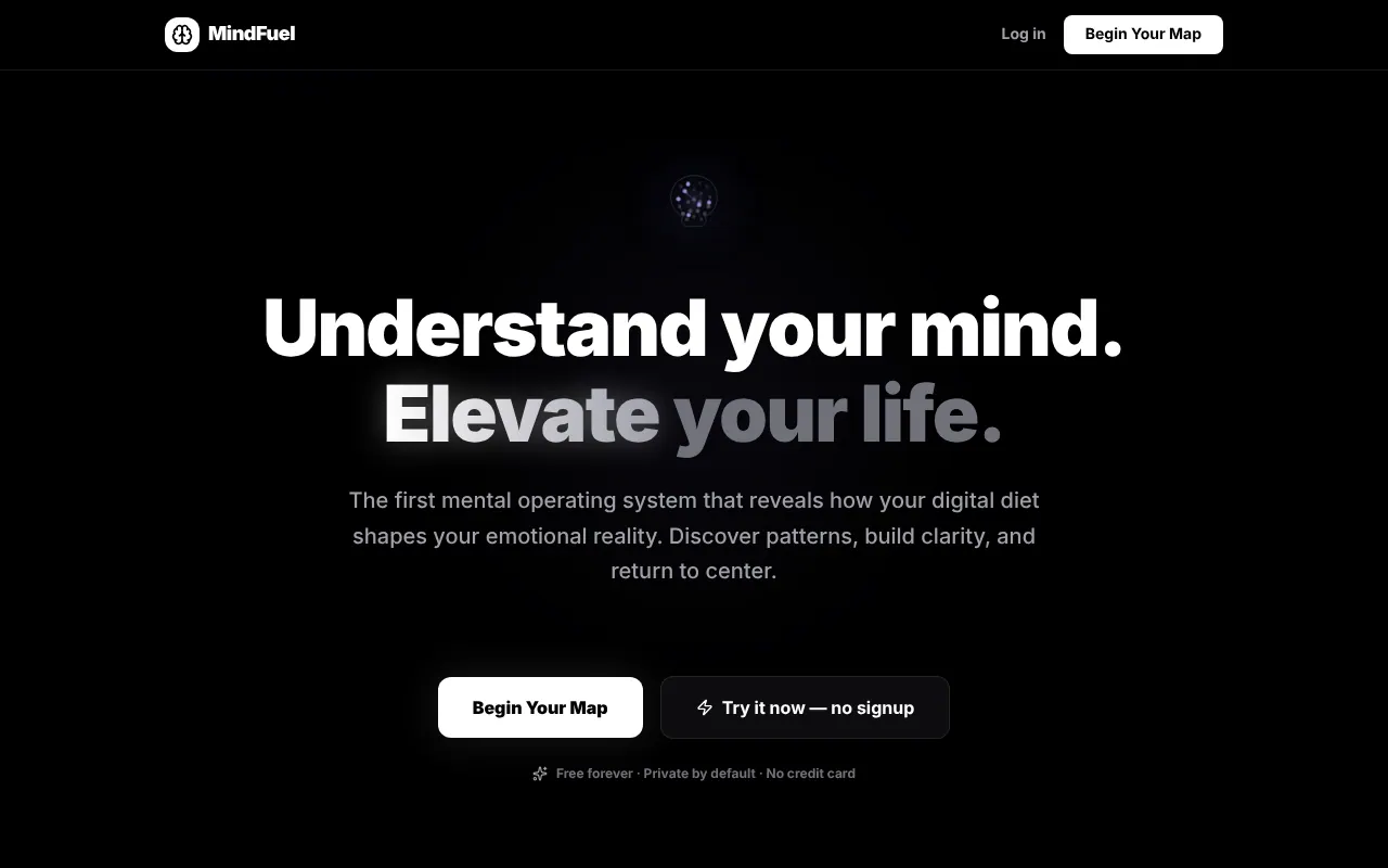 MindFuel - Step 1 screenshot captured by Lastest