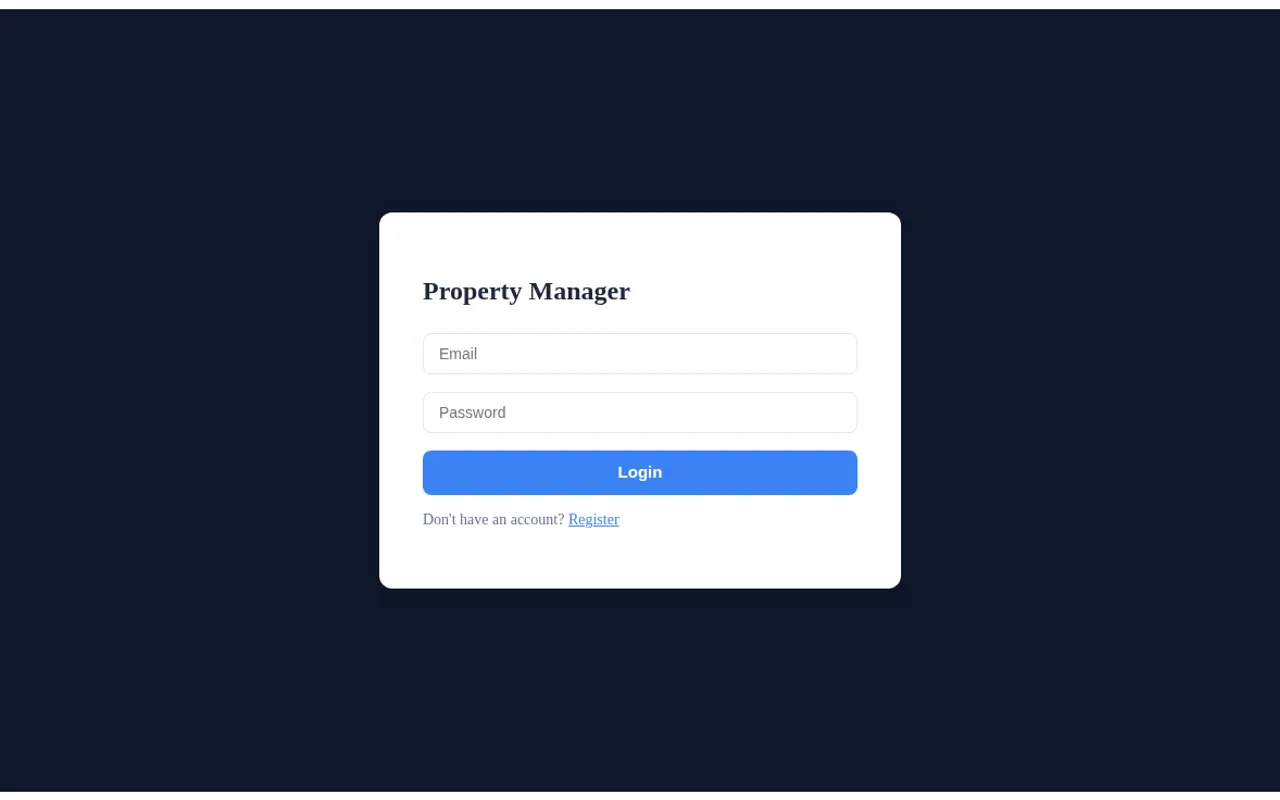 Property Manager - Step 1 screenshot captured by Lastest