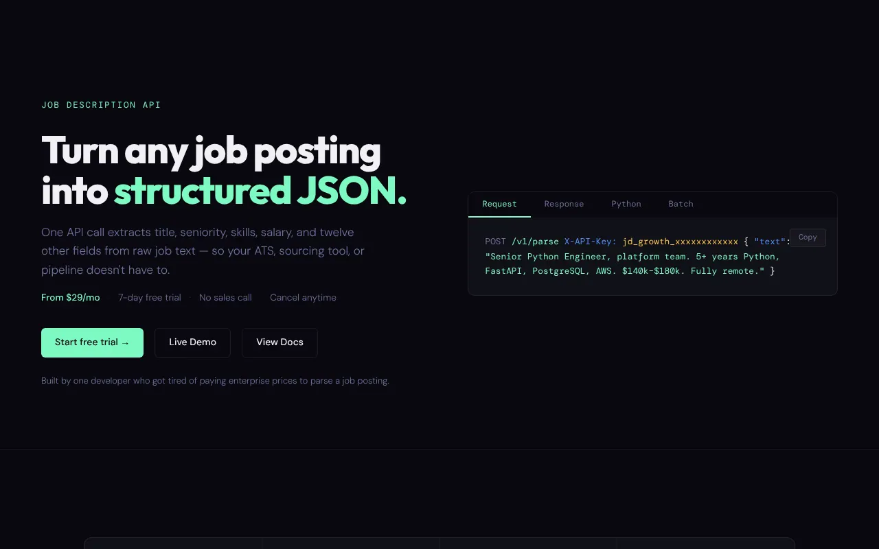 JD Intelligence - Step 1 screenshot captured by Lastest