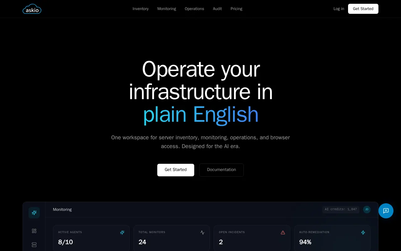 Askio - Step 1 screenshot captured by Lastest