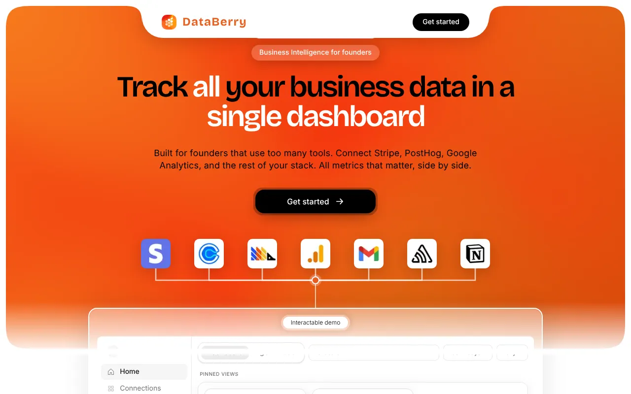 Databerry - Step 1 screenshot captured by Lastest